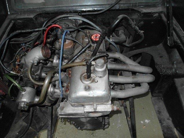 2000 le moteur avant restauration