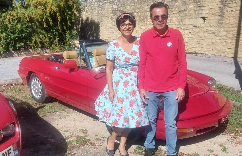 Franck son epouse alfa spider