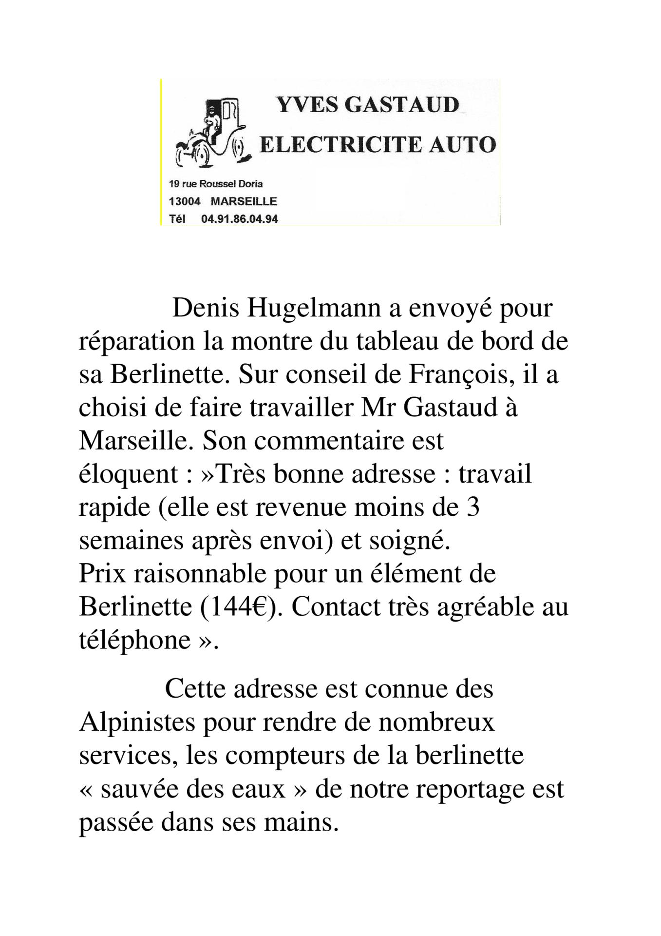 Gastaud texte